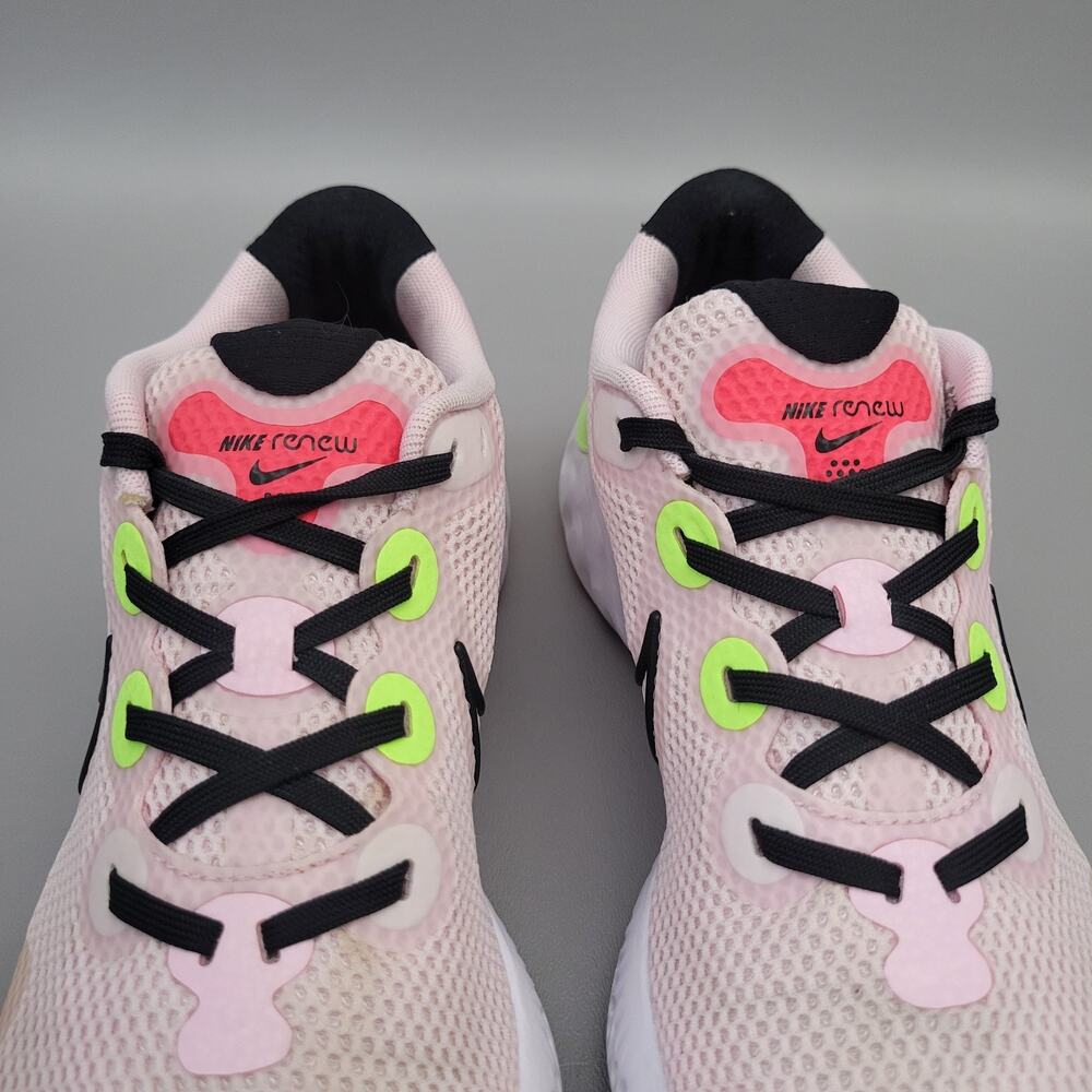 Nike Shoes Womens Renew Running Sneakers Lace Up CW5637-600 Pink Size 8.5 - Picture 8 of 14
